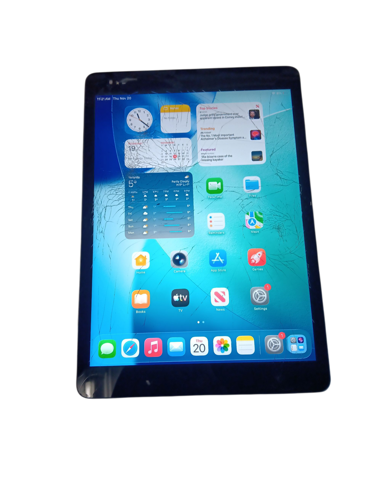 Apple iPad 9th Gen - 256GB - Silver [A2602] READ — retail.era