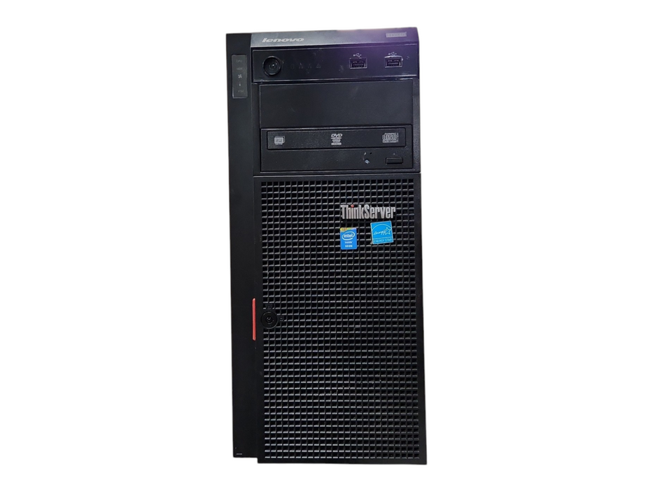 Lenovo TD340, Xeon E5-2407 v2 2.40GHz, 24GB RAM, 9240-8i RAID, No HDD