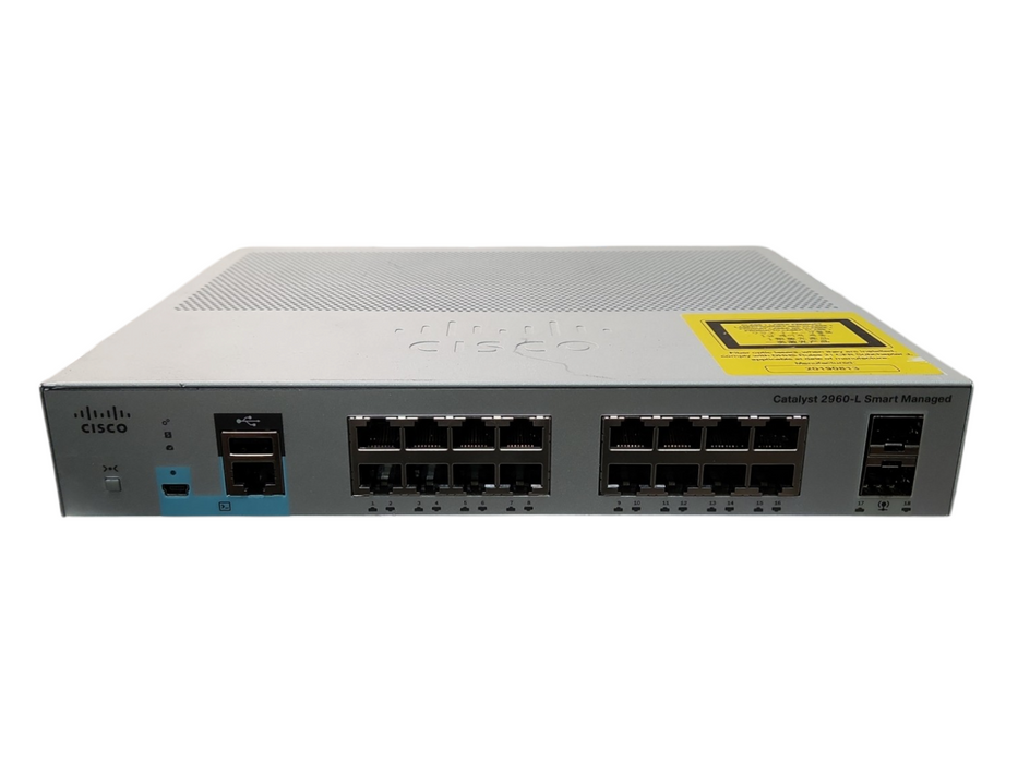 Cisco Catalyst WS-C2960L-SM-16TS Ethernet Switch, READ