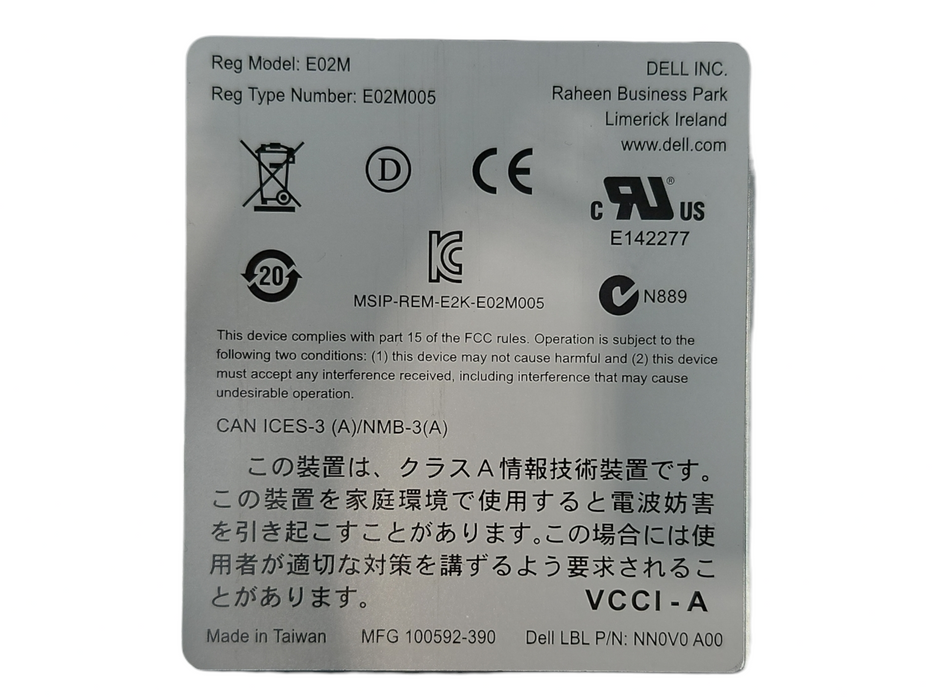 Dell E02M 0F3P10 MD34x0 12G SAS 4GB Cache Controller Module Q