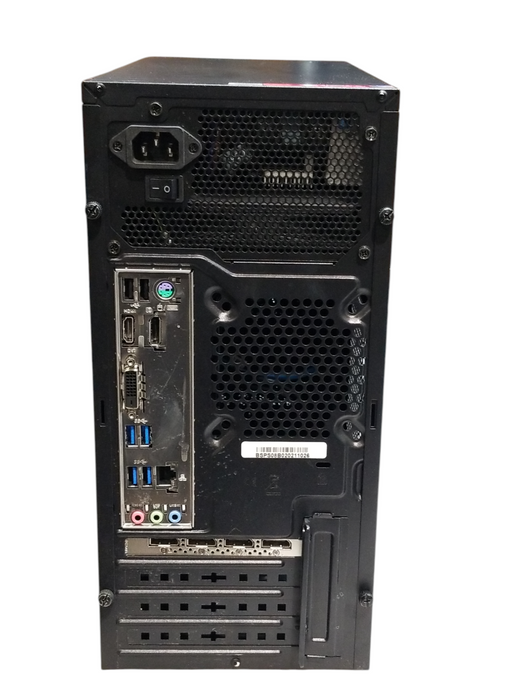 Custom Pc w/ Asus B460M-A Intel i5-10400 CPU 16GB RAM 256GB NVMe M2000