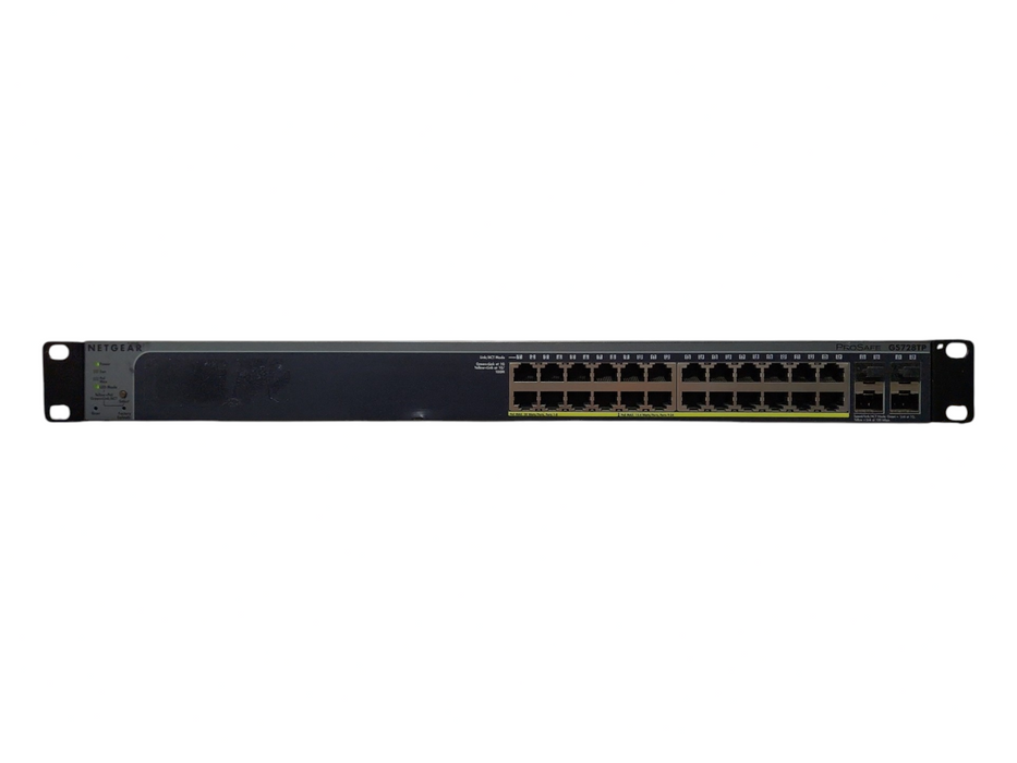 NETGEAR ProSafe GS728TP 24-Port Gigabit Smart Switch with PoE 4x SFP