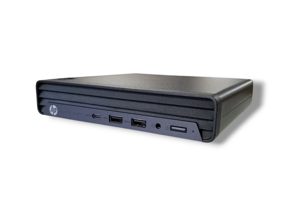 HP Elite Mini 800 G9 Desktop | Intel i5-12500T, 16GB DDR5, 256GB NVMe, WiFi W/Adapter