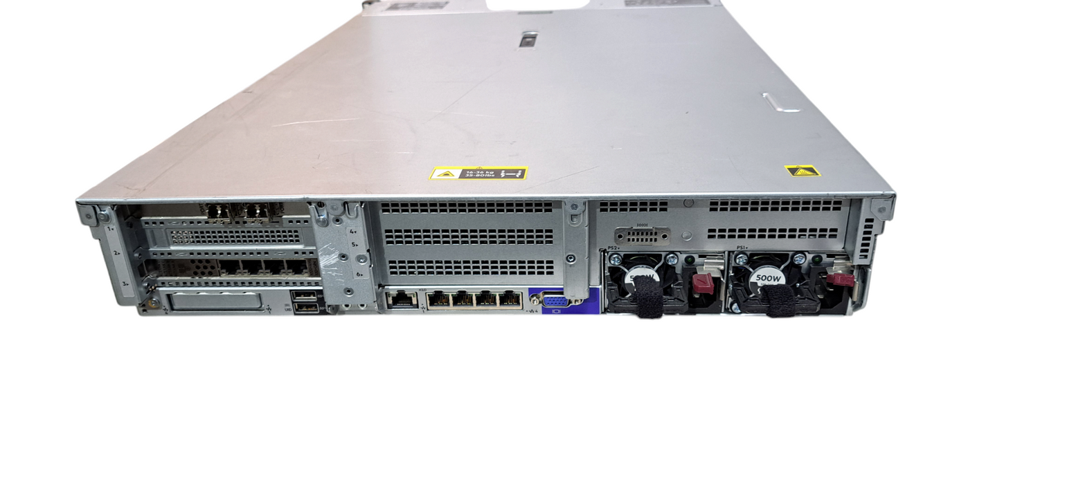 HPE DL380 Gen10 2U 8x 2.5"| 2x Xeon Silver 4116 |128GB DDR4|16G HBA|2x500W