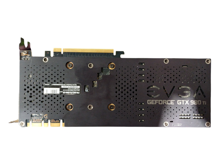 EVGA NVIDIA GeForce GTX 980Ti 6GB GPU 3xDP 1xHDMI 1xDVI