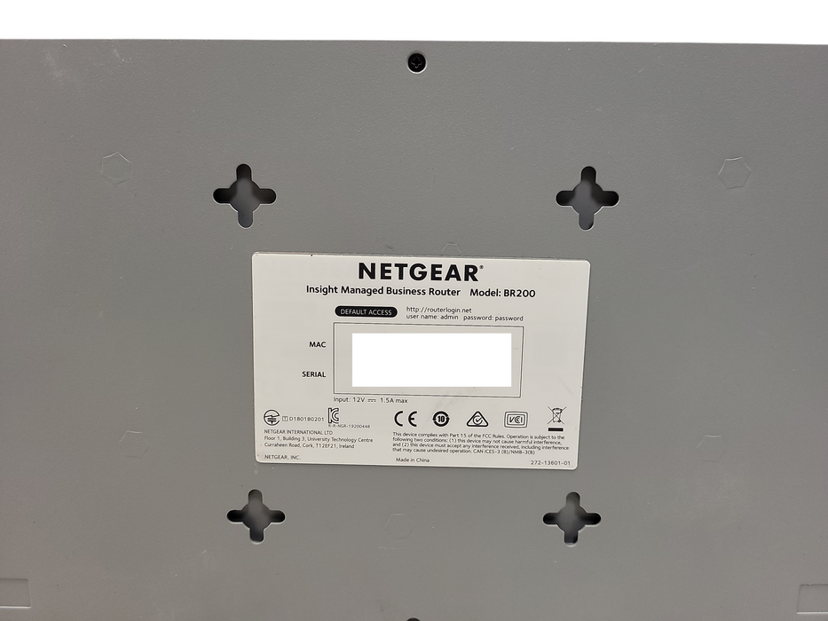Netgear BR200 4-Port Insight Managed Business Router