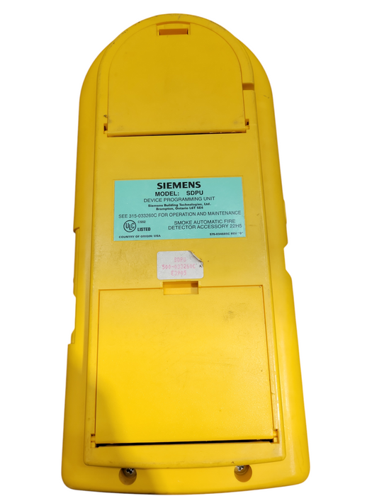 Siemens DPU Fire Alarm Programmer Unit 500-033260 !