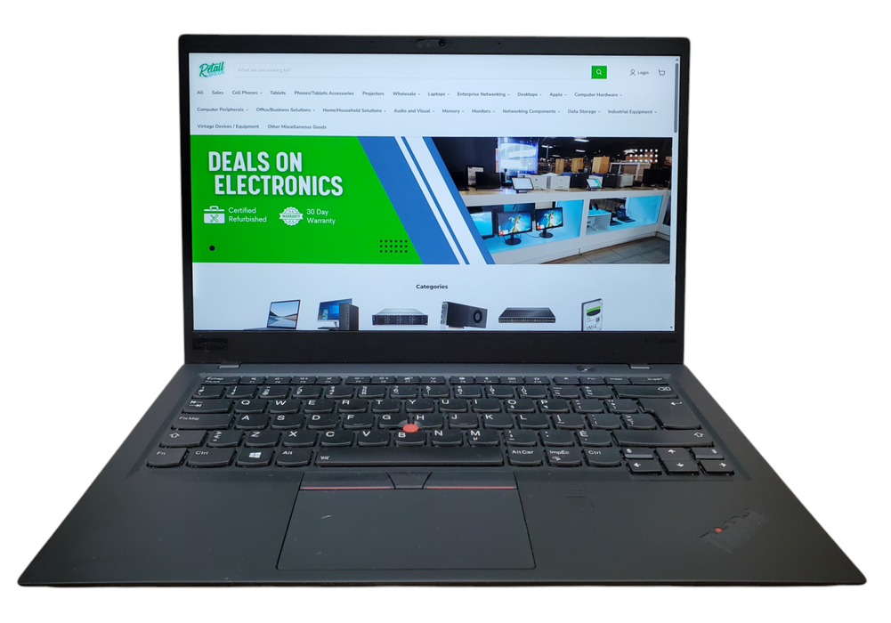 Lenovo ThinkPad X1 Carbon | Intel Core i5-8250U, 8GB DDR4, 256GB NVMe  Q Lap200
