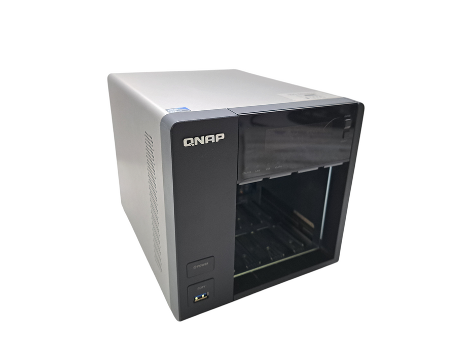 QNAP TS-459 PRO II | 4-Bay Network Attached Storage NAS | No HDD/Caddy )
