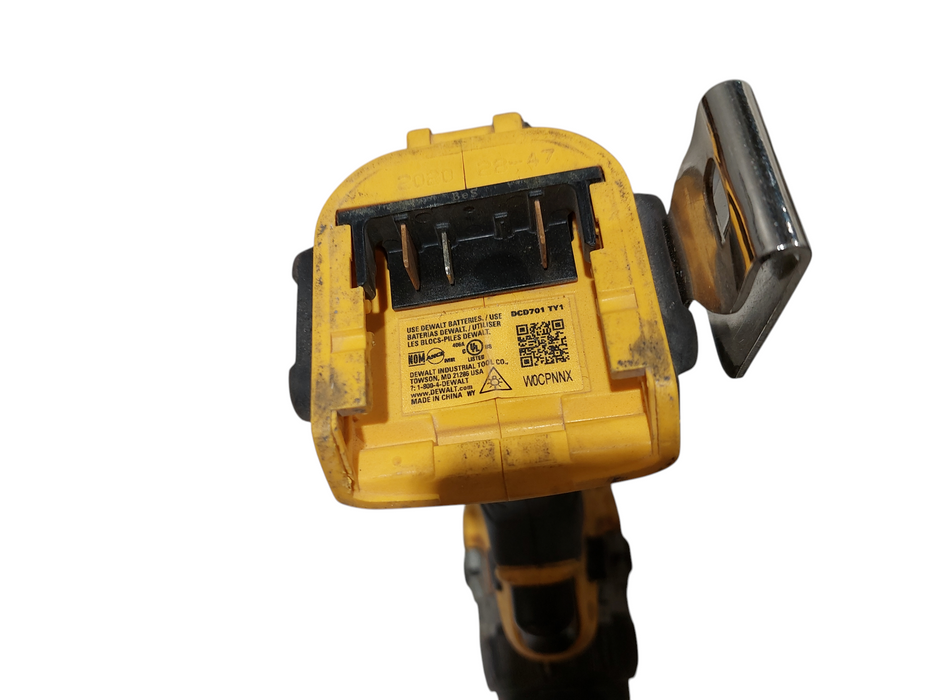 DeWalt 12V Max Brushless Drill ( No Battery ) Model: DCD701 TY1  =
