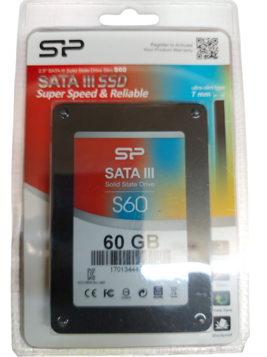 LOT 2x SP SATA III S60 60GB Solid State Drive
