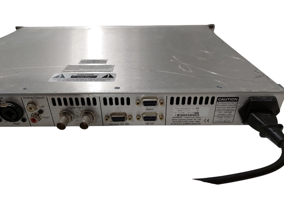 Dolby Broadcast Loudness Meter Model: LM100 =