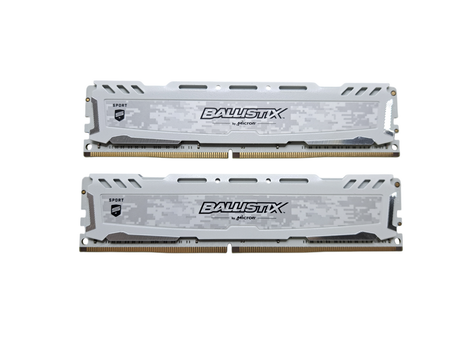 Ballistix Sport 32GB DDR4 2666MHz (2x 16GB) 1.20V Desktop Memory