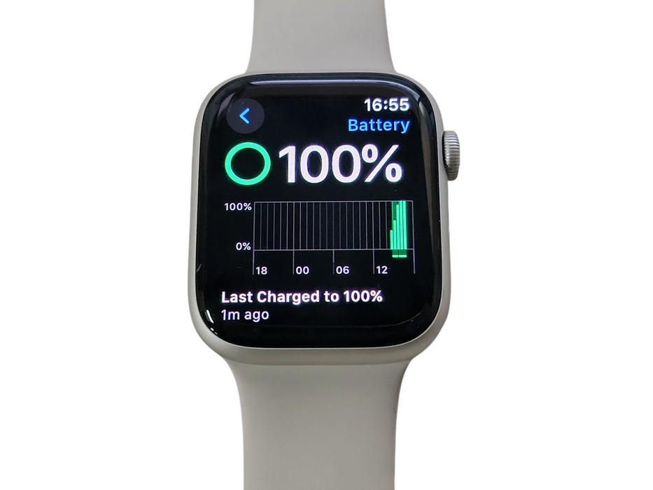 Apple Watch Series 7 - 32GB - Silver [A2477 | GPS | 45MM]