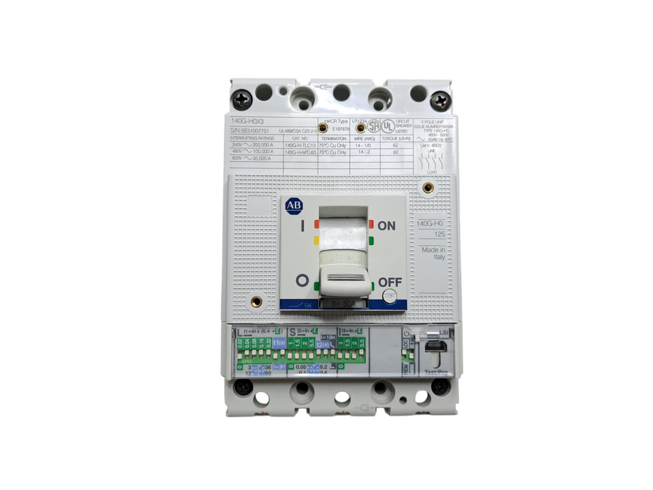 ALLEN BRADLEY 140G-H0X3 CIRCUIT BREAKER *READ* )