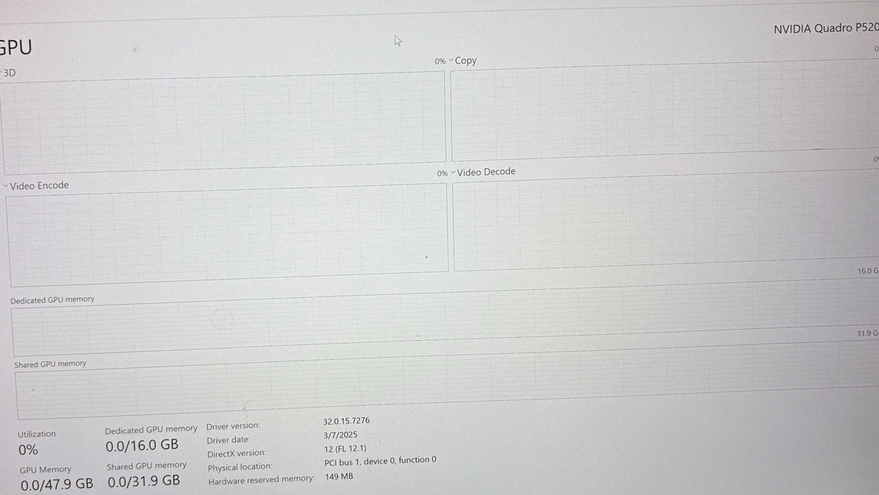 Dell Precision 7730 4K i7-8850H QUADRO P5200 16GB GPU 64GB RAM 512GB SSD  Lap200