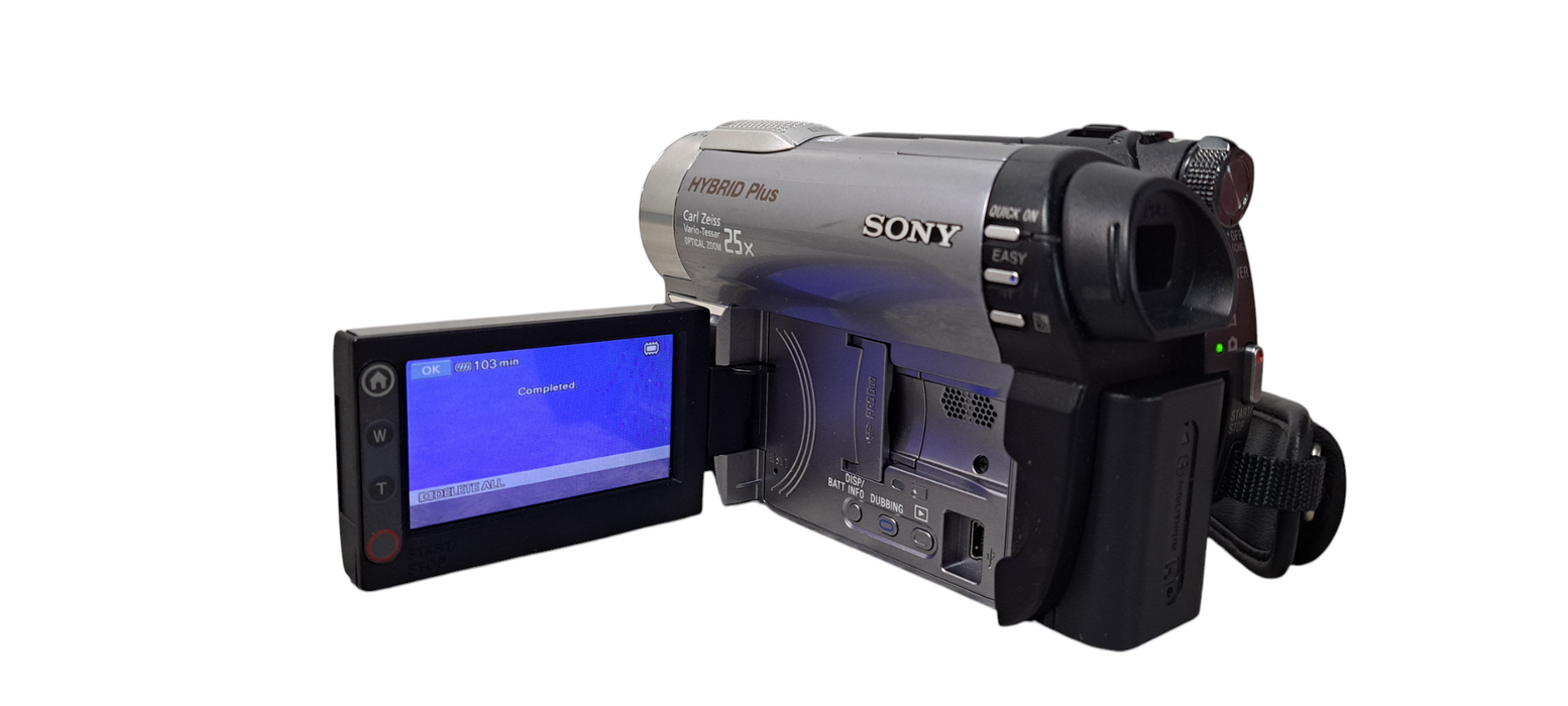 Sony Handycam DCR-DVD810 Camcorder 25x Zoom | READ