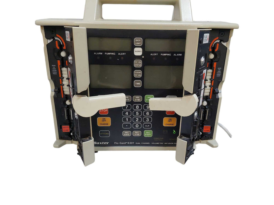 Baxter Flo-Gard 6301 Dual-Channel Volumetric Infusion Pump  =