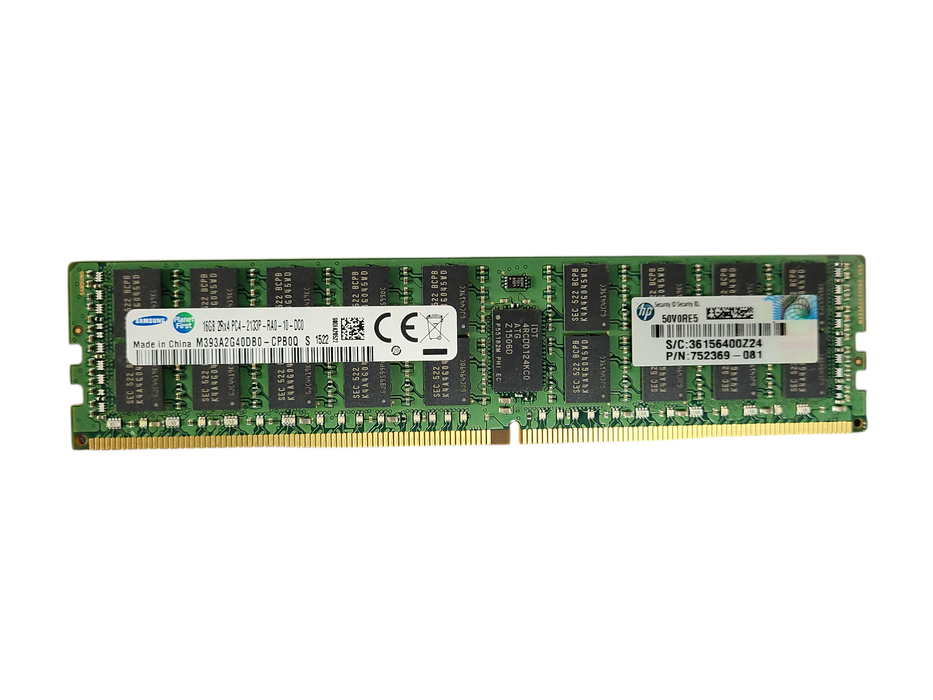 Samsung 16GB 2Rx4 PC4-2133P-R | DDR4 Server Memory Q$