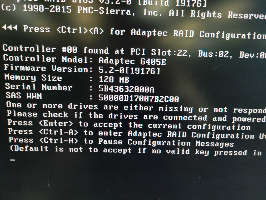 IPC-6606 - Core i5-4570S 8GB DDR3 NO HDD ADAPTEC 6405E (CLEAN) %