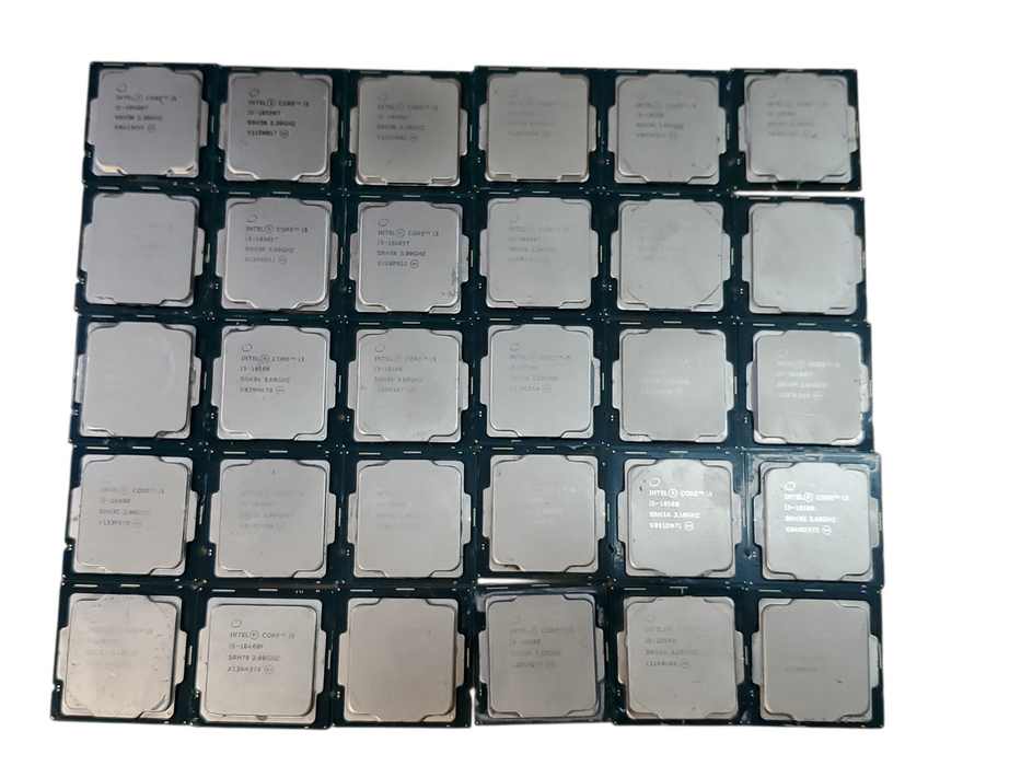 Lot of 30x, 10th Gen i-series Desktop CPUs (CPU10-1)