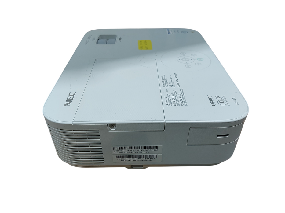 NEC NP-M282X DLP Projector HDMI  4500 Lumens | 4290