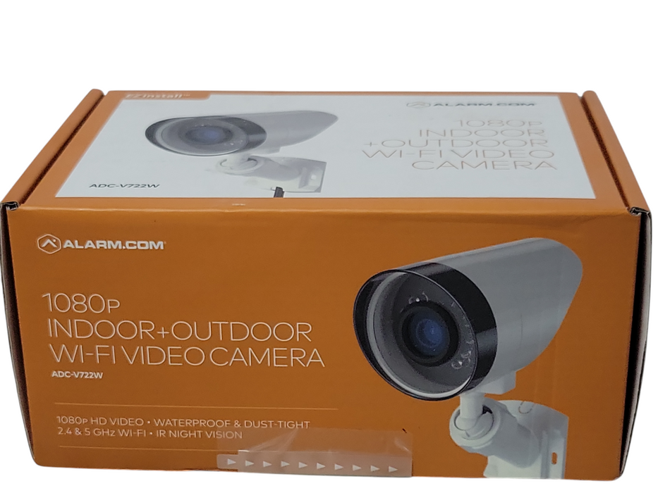 New Alarm.com ADC-V722W 1080p Indoor+Outdoor Wi-Fi video camera _