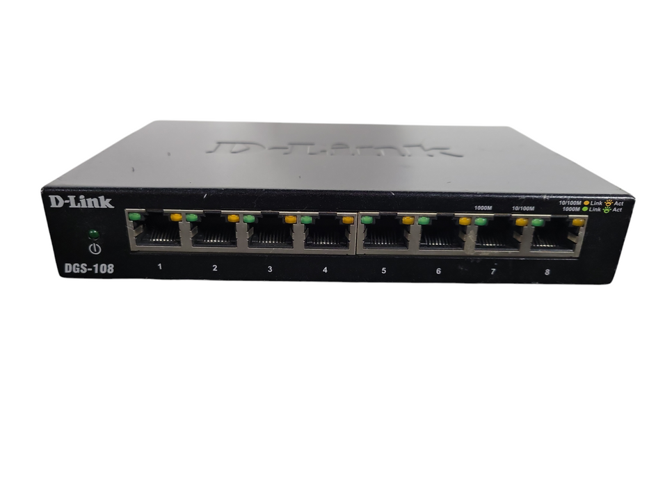 TP-Link (TL-SG108) 8-Port 10/100/1000Mbps Desktop Switch !