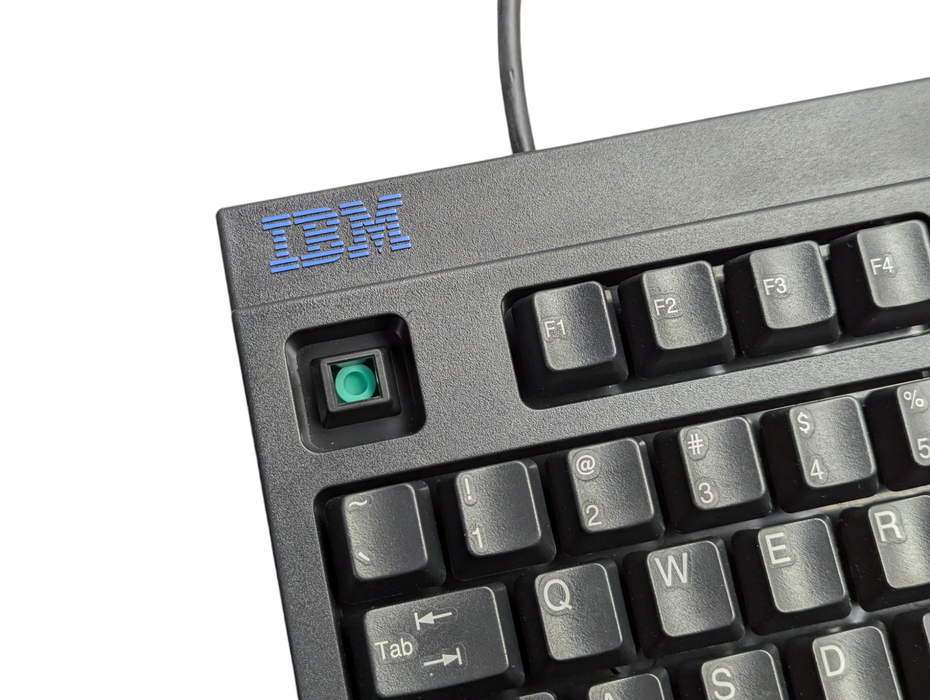 IBM Space Saver II PS/2 Keyboard/TrackPoint RT3200 37L0888 Please READ  -