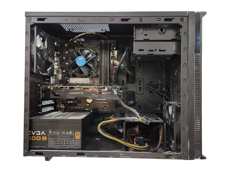 Custom PC, ASUS PRIME B360M-A, i7-8700, 16GB DDR4, 256GB NVMe, RX570