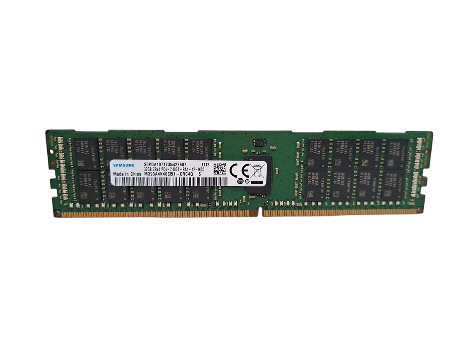 Samsung 32GB 2Rx4 PC4-2400T-RA1-12-MC0 | DDR4 Server Memory Q)