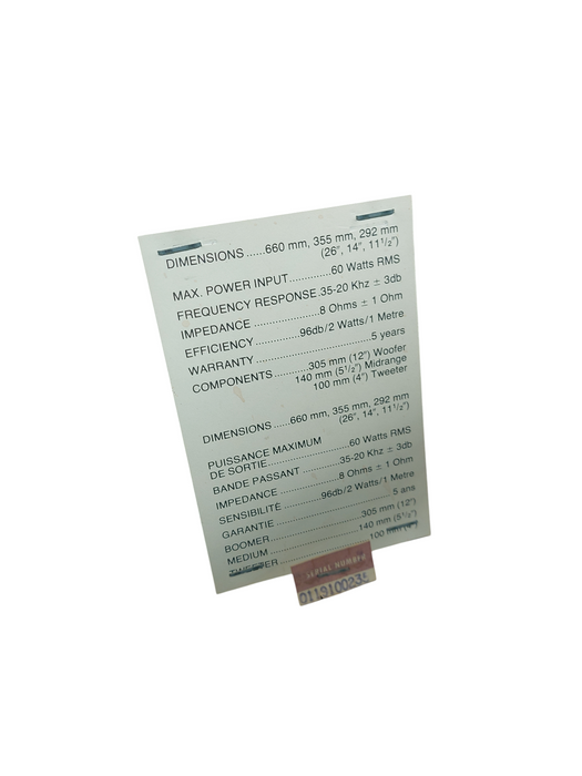 Vintage Kenwood Audio-Video Surround Sound Receiver VR507 With Speakers Set =