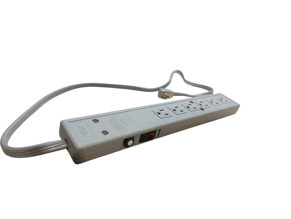 Lot 8x Power Extension Strips with six outlets each | Relocatable Power Tap