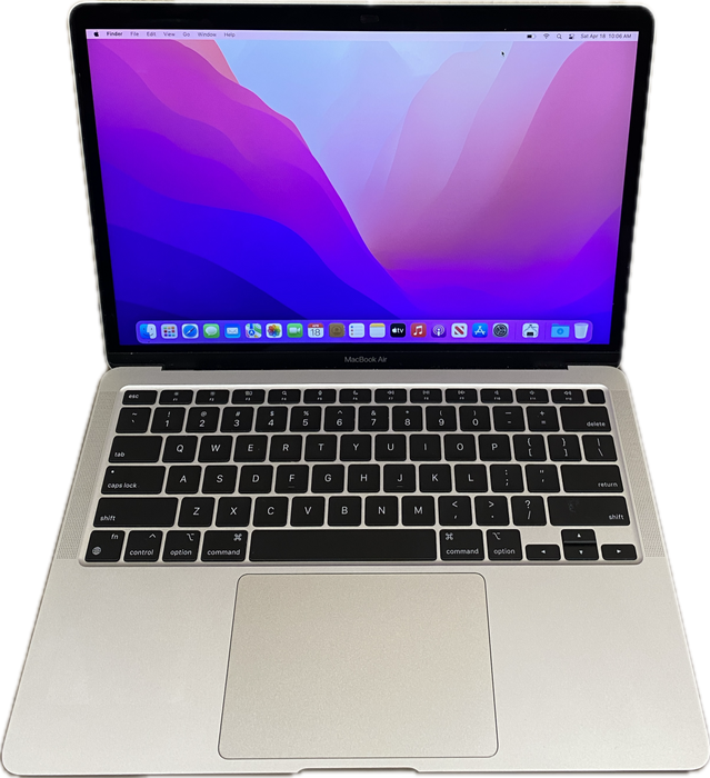 Apple MacBook  Air 13" 2020 M1 8GB RAM 256GB SSD No Power Adapter