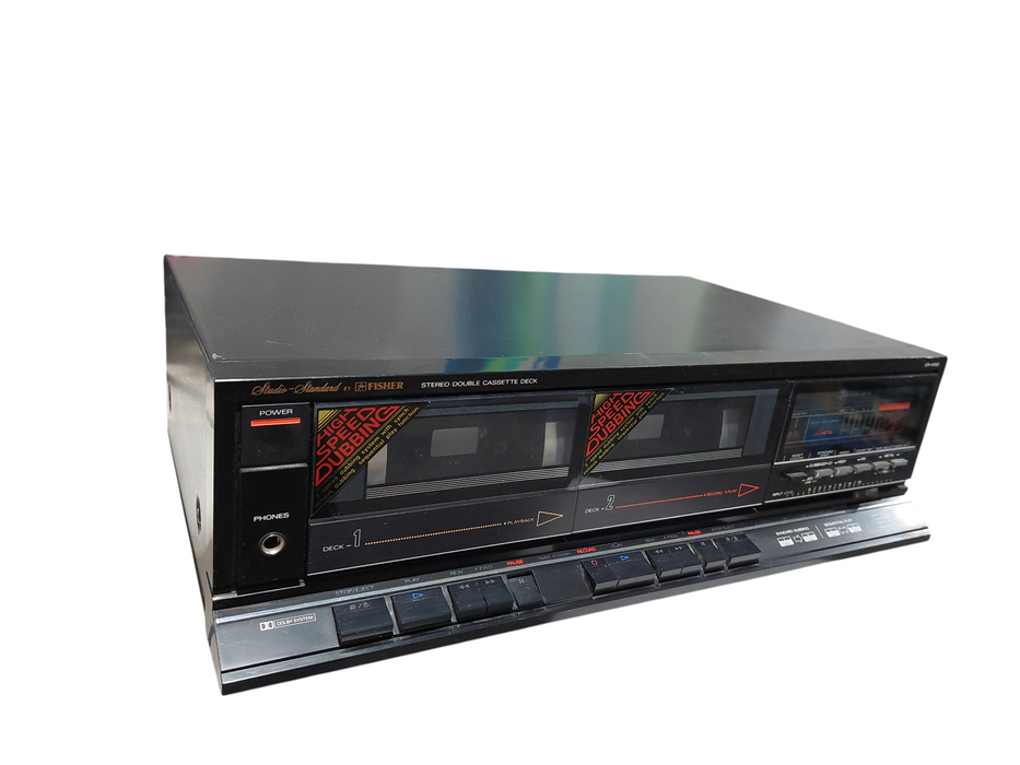 Fisher Studio Standard Stereo Double Cassette Deck Model: CR-W56 (Parts)  =