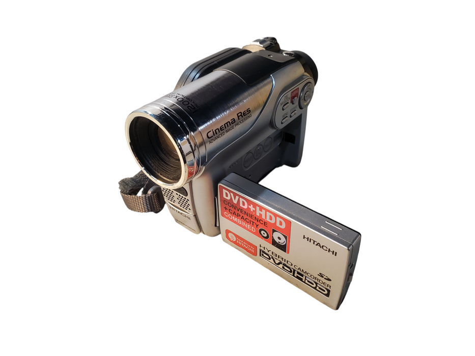 Hitachi DVD HDD Hybrid Camcorder Model DZ-HS300A Not Tested