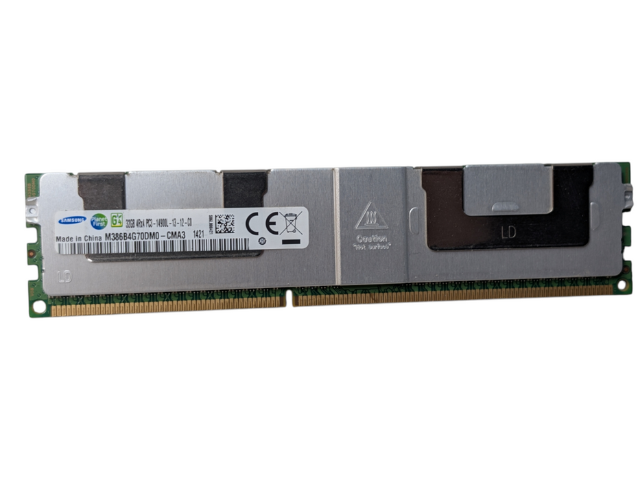 32GB DDR3 Server RAM Memory Module Samsung 32GB 4Rx4 PC3-14900L-13-12-C0 Q-