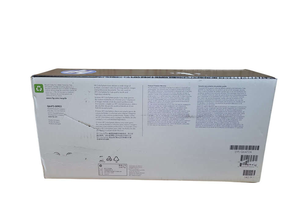HP 502A Yellow Print Cartridge for HP LaserJet 3600 Q6472A !