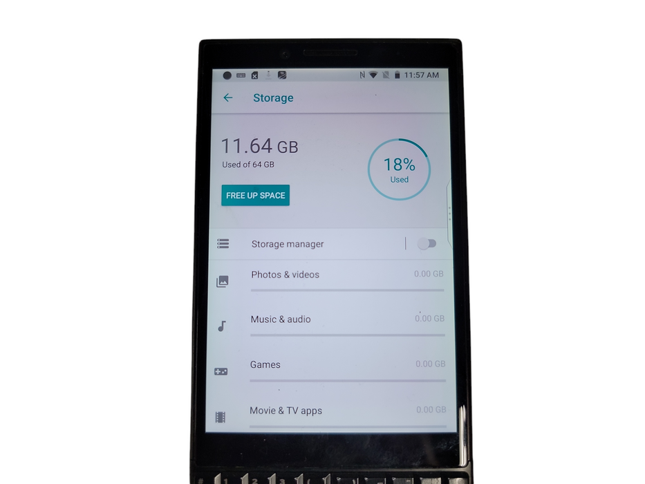 Blackberry Key2 BBF100-2 / 64GB / Black (