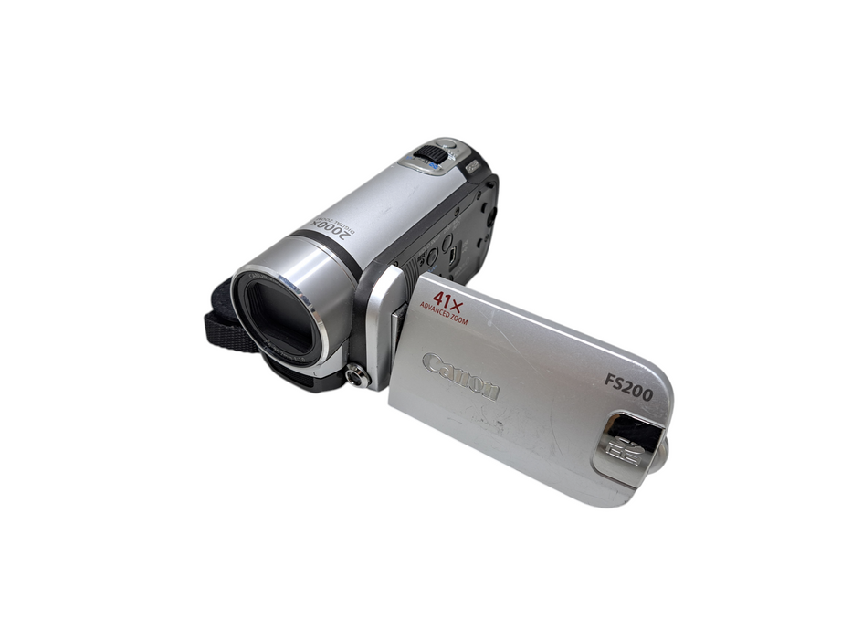 Canon FS200 A Camcorder 2000x Digital Zoom | Tested