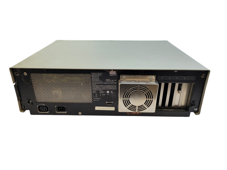 RARE - IBM RT PC Model 115 (6151) + IBM 6153 Monochrome Display +Model M