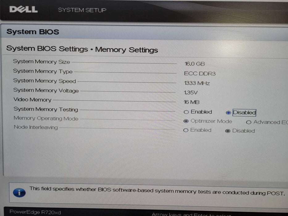 DELL R720xd 2U Intel Xeon E5-2650 @ 2.00GHz 16GB RAM H710 Mini 3.5"  !