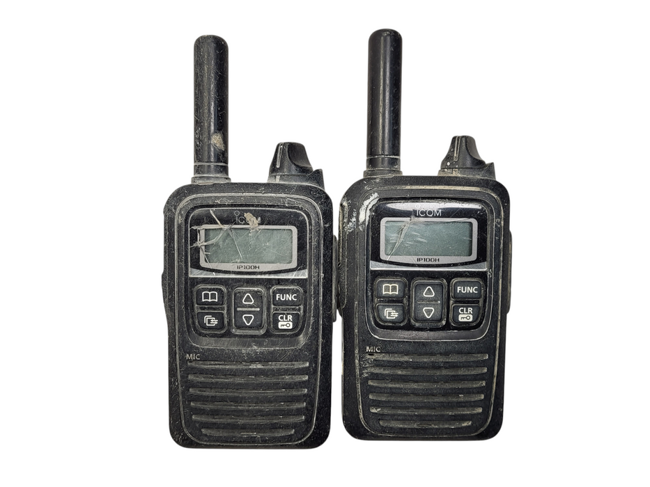 Lot of 11x Icom IP100H IP Advanced Radio System Handheld WiFi Two-Way READ $