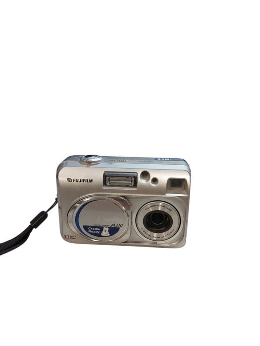 Fujifilm FinePix A210 3.2MP Digital Camera Recorder Silver - READ DESCRIPTION