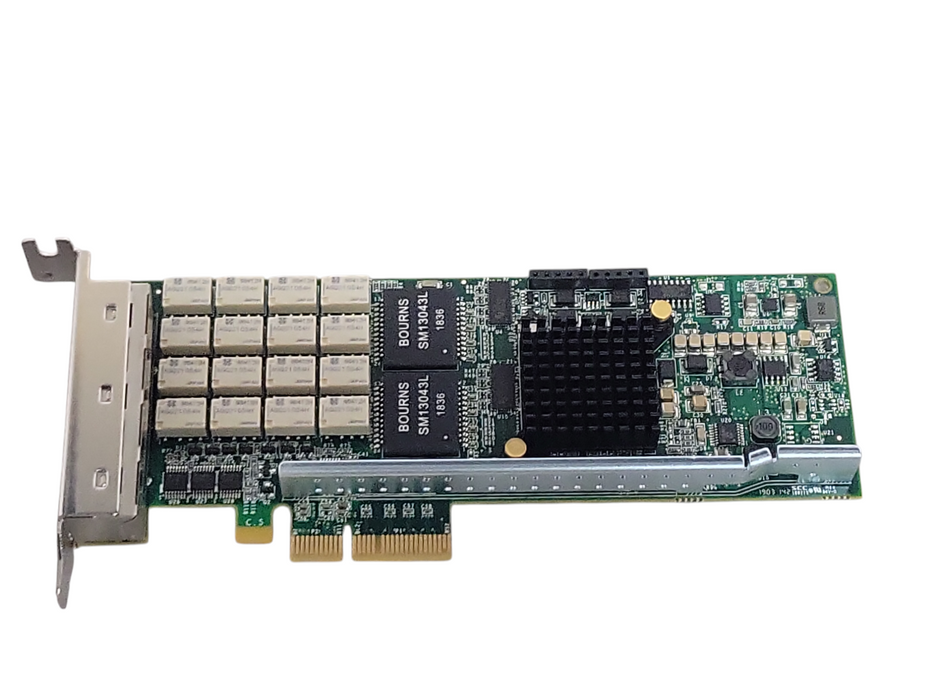 Silicom Quad-Port Gigabit PCIe Bypass Network Adapter P/N:PE2G4BPI35LA-SD _