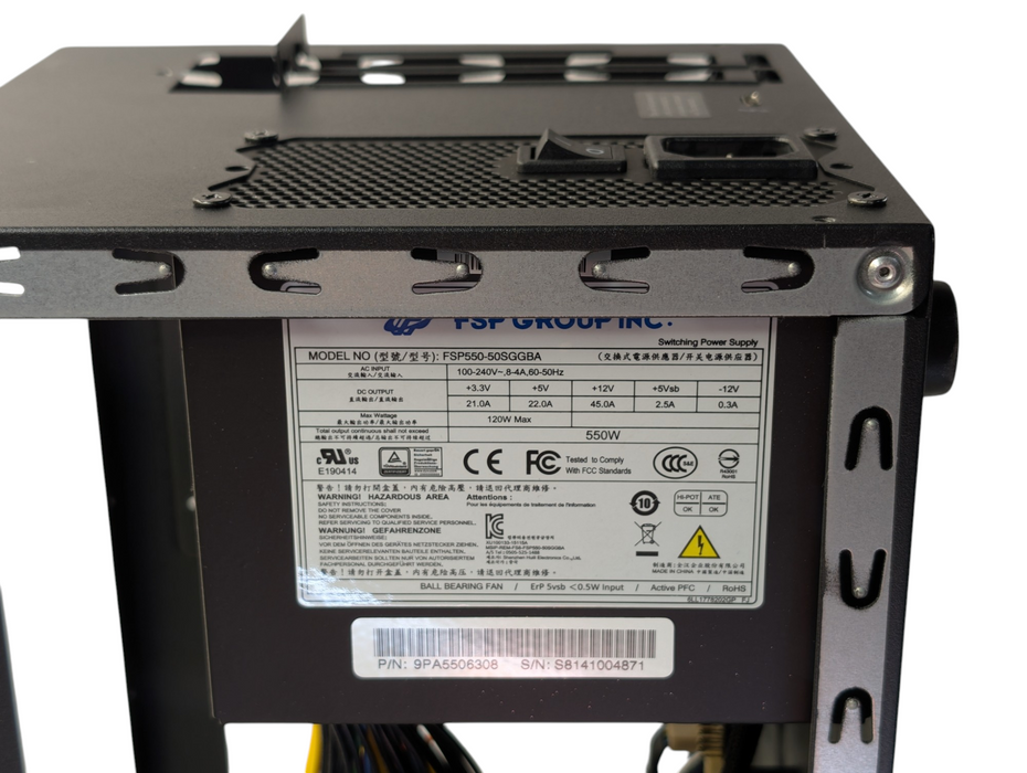 SONNET GPU-550W-TB3 eGFX Breakaway Box 550 Extranal USB-C Thunderbolt GPU