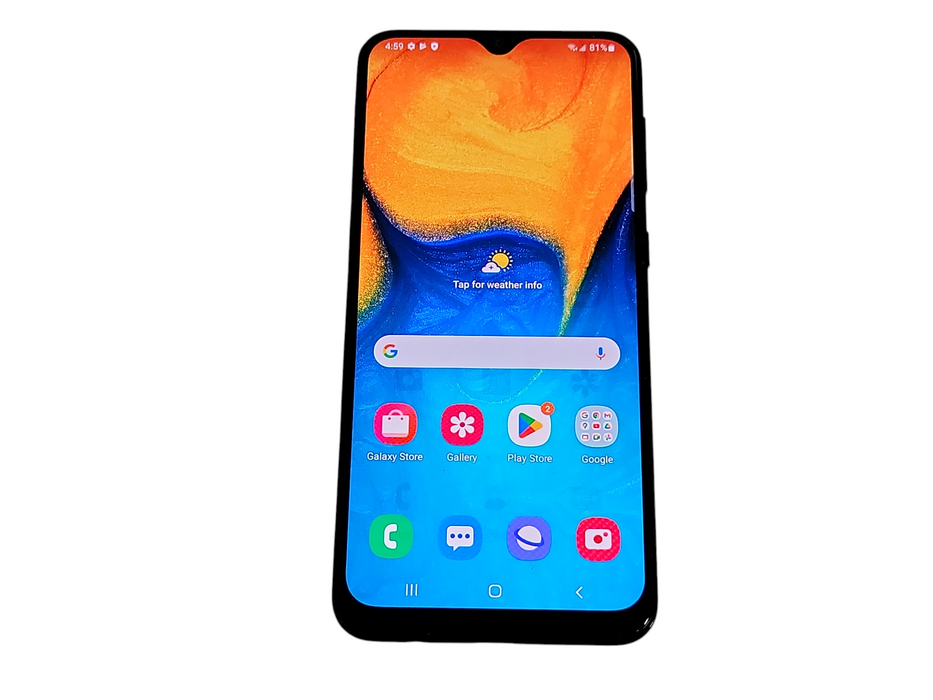 Samsung Galaxy A20 - 32GB - Black [SM-A205W] (