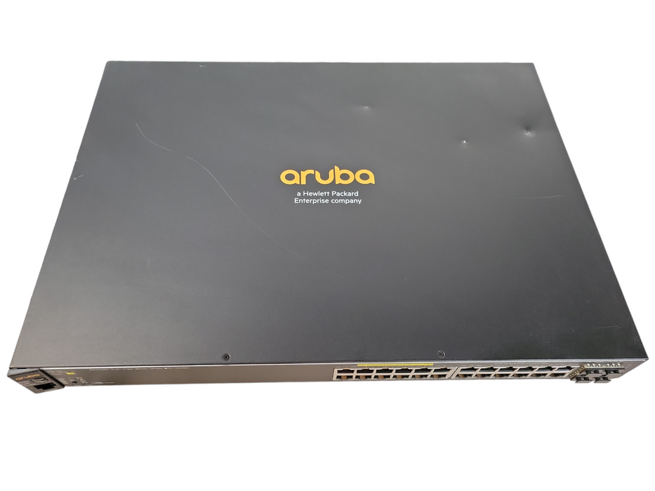 HPE Aruba 2530-24G PoE+ 24-Port Gigabit Ethernet Switch J9773A Q!