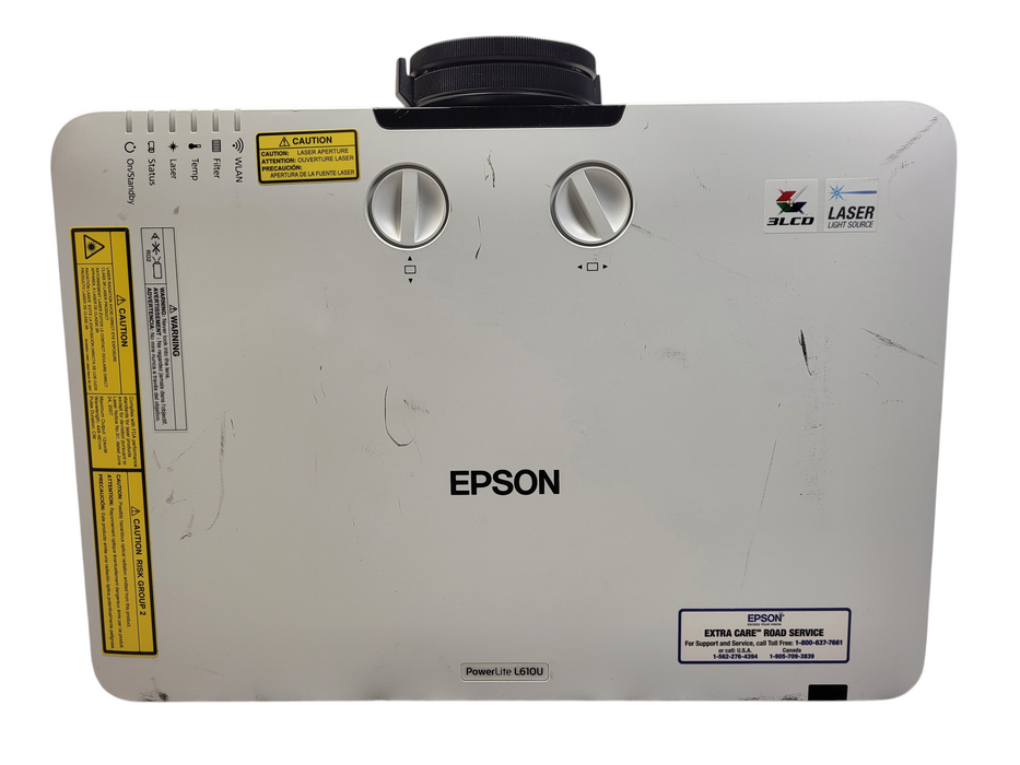 Epson PowerLite L610U Laser Projector No remote READ $
