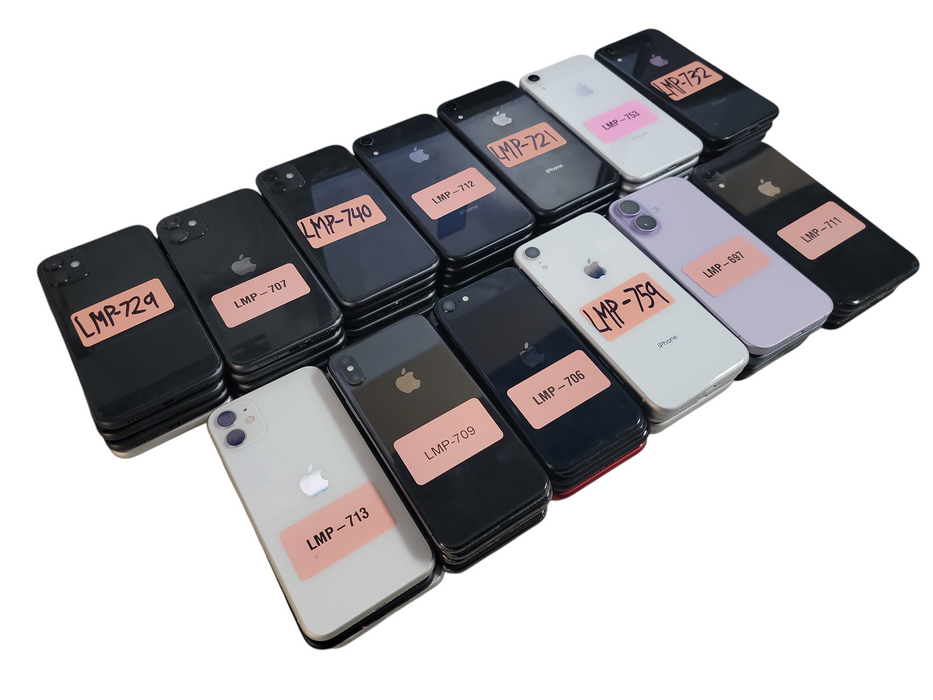 Lot of 63x Apple iPhone's [A19xx to A35xx | B/C Condition][LMP-20] (